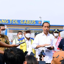 Janji Jokowi, Tol Pelabuhan 'Raksasa' di Timur DKI Kelar 2024