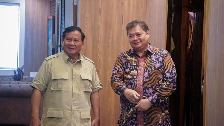 Prabowo Subianto dan Airlangga Hartanto (Dok: Kemenko Perekonomian)