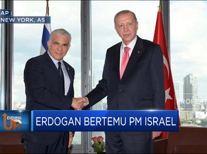 Pertama Kali dalam 1 Dekade, Erdogan Bertemu PM Israel