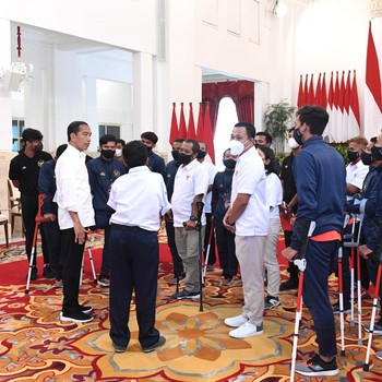 Membanggakan! TIm Sepakbola Amputasi RI Lolos ke Piala Dunia