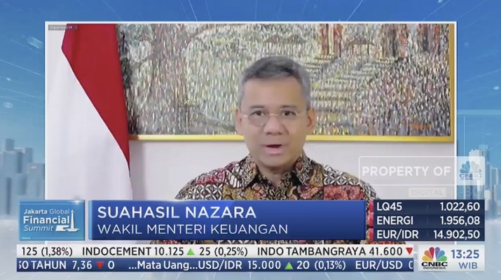 Suahasil Nazara Wakil Menteri Keuangan dalam acara Suahasil Nazara Wakil Menteri Keuangan dalam acara
