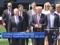 Dituduh Lakukan Penipuan, Donald Trump Digugat USD 250 Juta