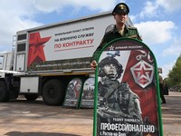 Potret Rusia Mulai Rekrut Tentara Cadangan di Perang Ukraina