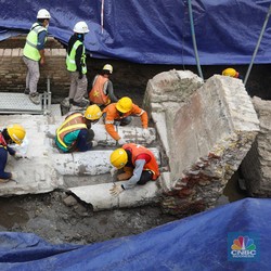 Menakjubkan! Begini Penampakan 'Harta Karun' di Proyek MRT