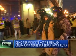 Warga Rusia Demo Tolak Rencana Mobilisasi Militer Putin
