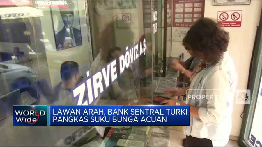 Lagi, Turki Pangkas Suku Bunga 100 Bps Jadi 12% Lagi, Turki Pangkas Suku Bunga 100 Bps Jadi 12%