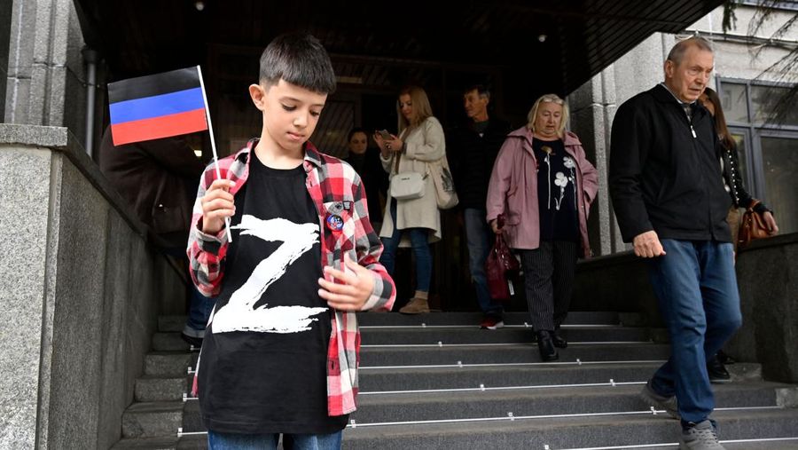 Warga Rusia berebut kabur ke luar negeri karena takut direkrut untuk berperang di Ukraina setelah Presiden Vladimir Putin memerintahkan wajib militer. AP/