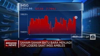 Ambles Hampir 2%, IHSG Tinggalkan Level 7.100-an