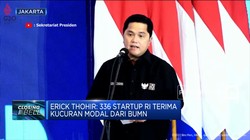 Erick Thohir: 336 Startup RI Terima Kucuran Modal Dari BUMN