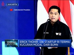 Erick Thohir: 336 Startup RI Terima Kucuran Modal Dari BUMN