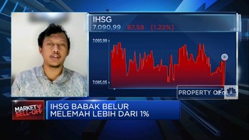 Sederet Penyebab IHSG Anjlok Lebih Dari 1% di Awal Pekan