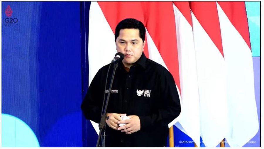 Menteri BUMN Erick Thohir