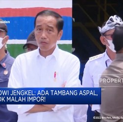 Jokowi Jengkel: Ada Tambang Aspal, RI Kok Malah Impor!