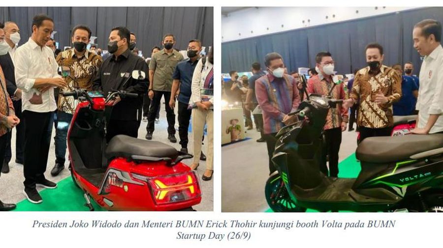 Motor Listrik Volta Plus+ Rp 12,75 juta (Dok PT Volta Indonesia Semesta)