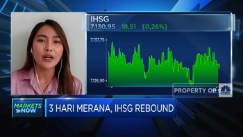 3 Hari Merana, IHSG Sesi I Sukses Rebound