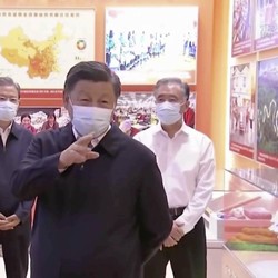 Xi Jinping Muncul di Tengah Isu Kudeta, Ini Penampakannya