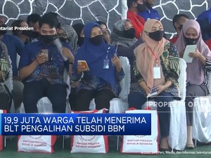 19,9 Juta Warga Telah Terima BLT Pengalihan Subsidi BBM
