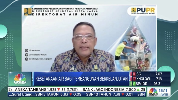 Direktur Air Minum Ditjen Cipta Karya Kementerian PUPR Anang Muchlis Direktur Air Minum Ditjen Cipta Karya Kementerian PUPR Anang Muchlis