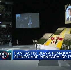 Fantastis! Biaya Pemakaman Shinzo Abe Capai Rp 174 M