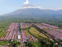 Hunian Tetap Warga Terdampak Erupsi Garapan HK Masuk MURI