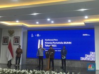 Laba Bersih BUMN Meroket 838,2% Jadi Rp 124,7 T di 2021