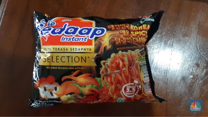 Mie Sedap Mie Sedap (CNBC Indonesia/Damiana Cut Emeria)