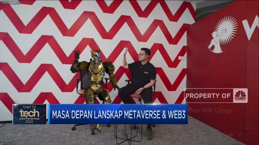 Nusameta, Platform Metaverse Masa Depan Dari WIR Group (CNBC Indonesia TV)