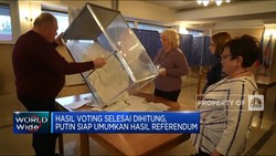 Putin Siap Umumkan Hasil Referendum