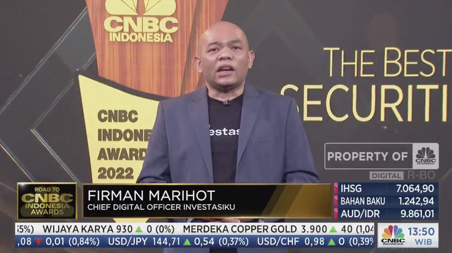 Chief Digital Officer Mega Capital Sekuritas (InvestasiKu), Firman Marihot
