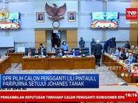 DPR Setujui Johanes Tanak Jadi Pengganti Lili Pintauli di KPK