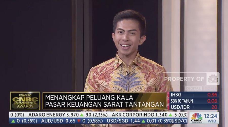 Direktur Utama Sucor Sekuritas, Bernadus Setya Ananda Wijayanah