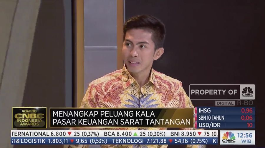 Direktur Utama Sucor Sekuritas, Bernadus Setya Ananda Wijayanah