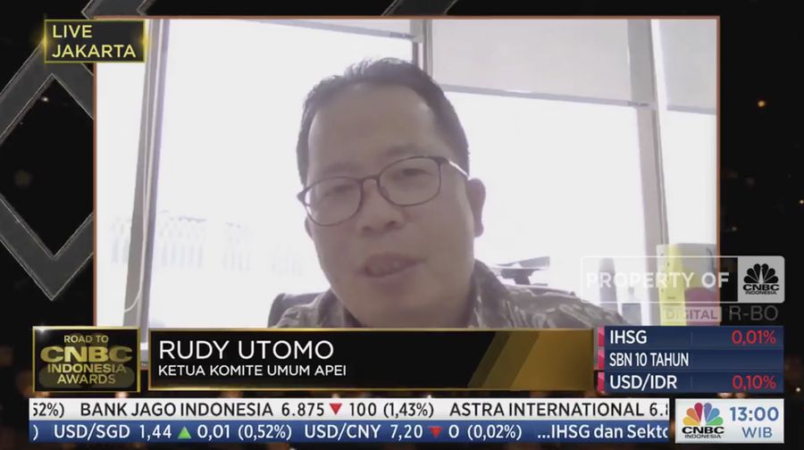 Ketua Komite Umum APEI, Rudy Utomo