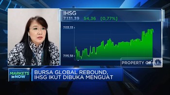 Mengekor Rebound Bursa Global, IHSG Dibuka Menguat