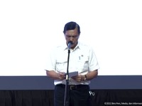 Di Depan Jokowi-Prabowo, Luhut Sebut Badai Besar Bakal Datang