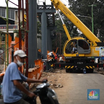 Penampakan Proyek Baru 'Jalan Melayang' di Jakarta