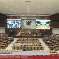 Catat, Paripurna DPR Hanya Dihadiri 28 Anggota Secara Fisik