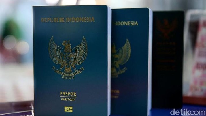 Ilustrasi paspor (Ari Saputra/detikcom)