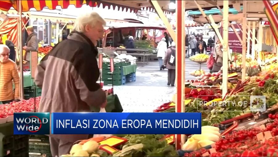Inflasi Zona Eropa Masih Panas