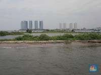 Fakta Terbaru, Diam-Diam Pulau Reklamasi Jakarta Tenggelam