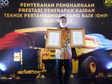 Terapkan Praktik Good Mining, PTBA Borong 3 Penghargaan