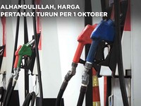 Alhamdulillah, Harga Pertamax Turun Per 1 Oktober