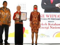 Bos Pertamina Dinobatkan Jadi Tokoh Ketahanan Energi Nasional