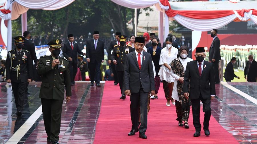 Presiden Joko Widodo Pimpin Upacara Hari Kesaktian Pancasila Tahun 2022. (Biro Pers Kesekretariatan Presiden RI)