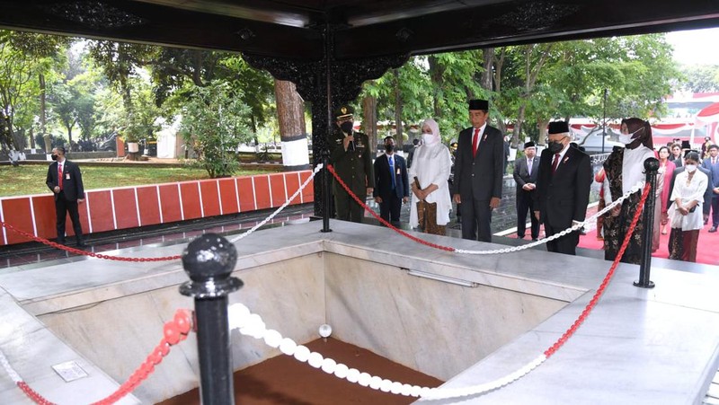 Presiden Joko Widodo Pimpin Upacara Hari Kesaktian Pancasila Tahun 2022. (Biro Pers Kesekretariatan Presiden RI)
