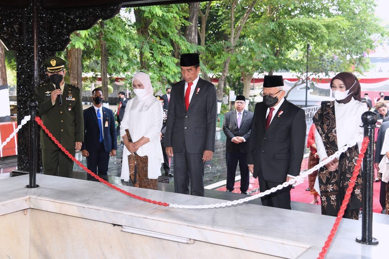 Presiden Joko Widodo Pimpin Upacara Hari Kesaktian Pancasila Tahun 2022. (Biro Pers Kesekretariatan Presiden RI)