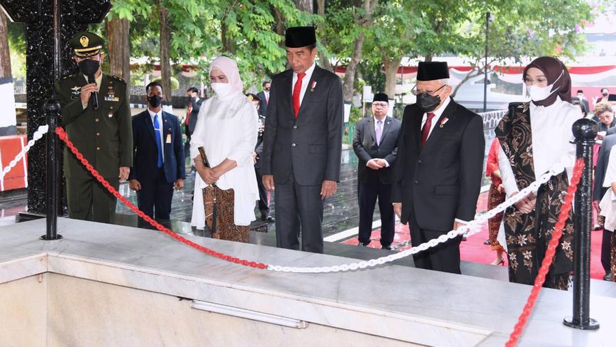 Presiden Joko Widodo Pimpin Upacara Hari Kesaktian Pancasila Tahun 2022. (Biro Pers Kesekretariatan Presiden RI)