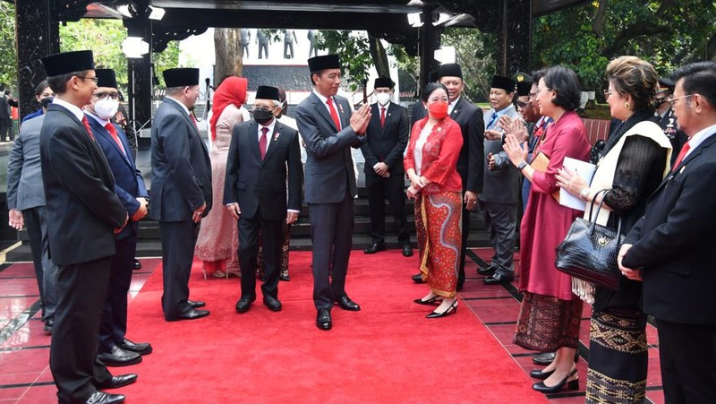 Presiden Joko Widodo Pimpin Upacara Hari Kesaktian Pancasila Tahun 2022. (Biro Pers Kesekretariatan Presiden RI)