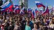 Warga Putin Berpesta Usai Rusia Resmi Caplok Wilayah Ukraina
