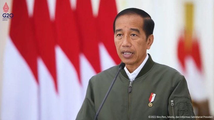Keterangan Pers Presiden Joko Widodo, Istana Bogor, 2 Oktober 2022. (Tangkapan Layar Youtube)
